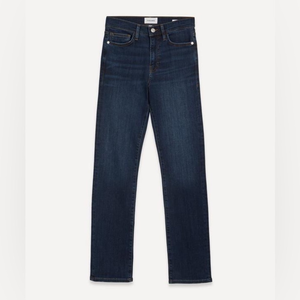 FRAME Le High Straight Jeans Indigo Wash Size 29